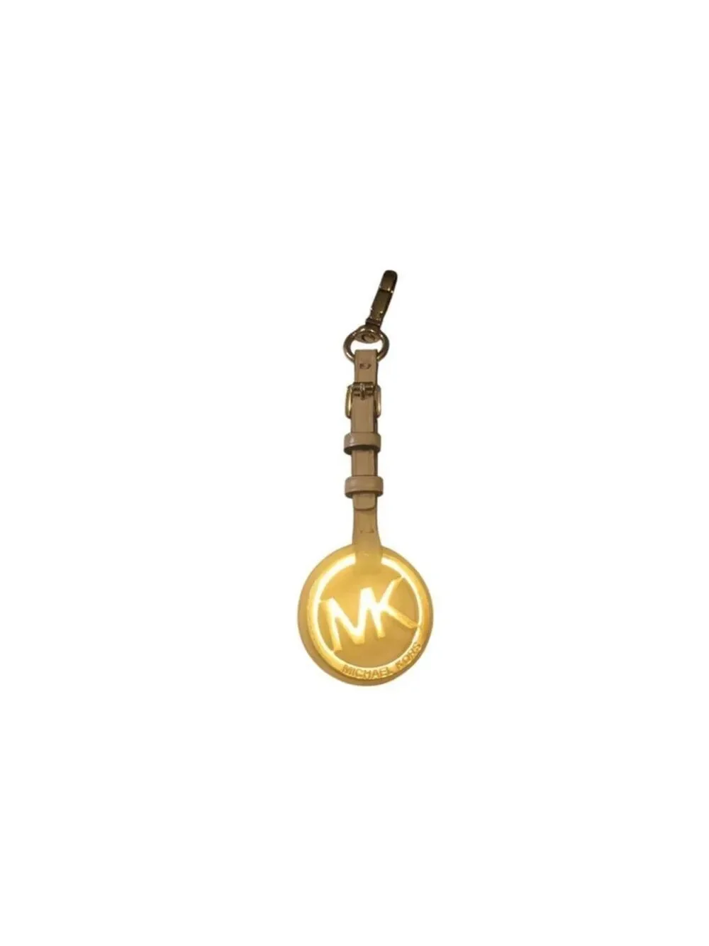Michael Kors Beige & Gold Bag Charm
